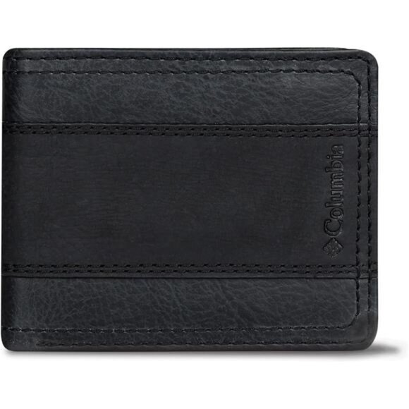 Men's Everyday Bifold Wallet-Multiple Card Slots, Id Window